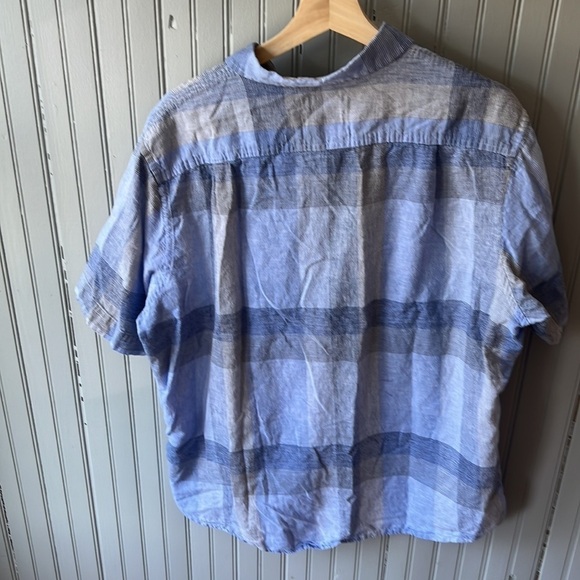 TASSO ELBA ISLAND LINEN BLEND SHIRT SIZE XL - Picture 2 of 7